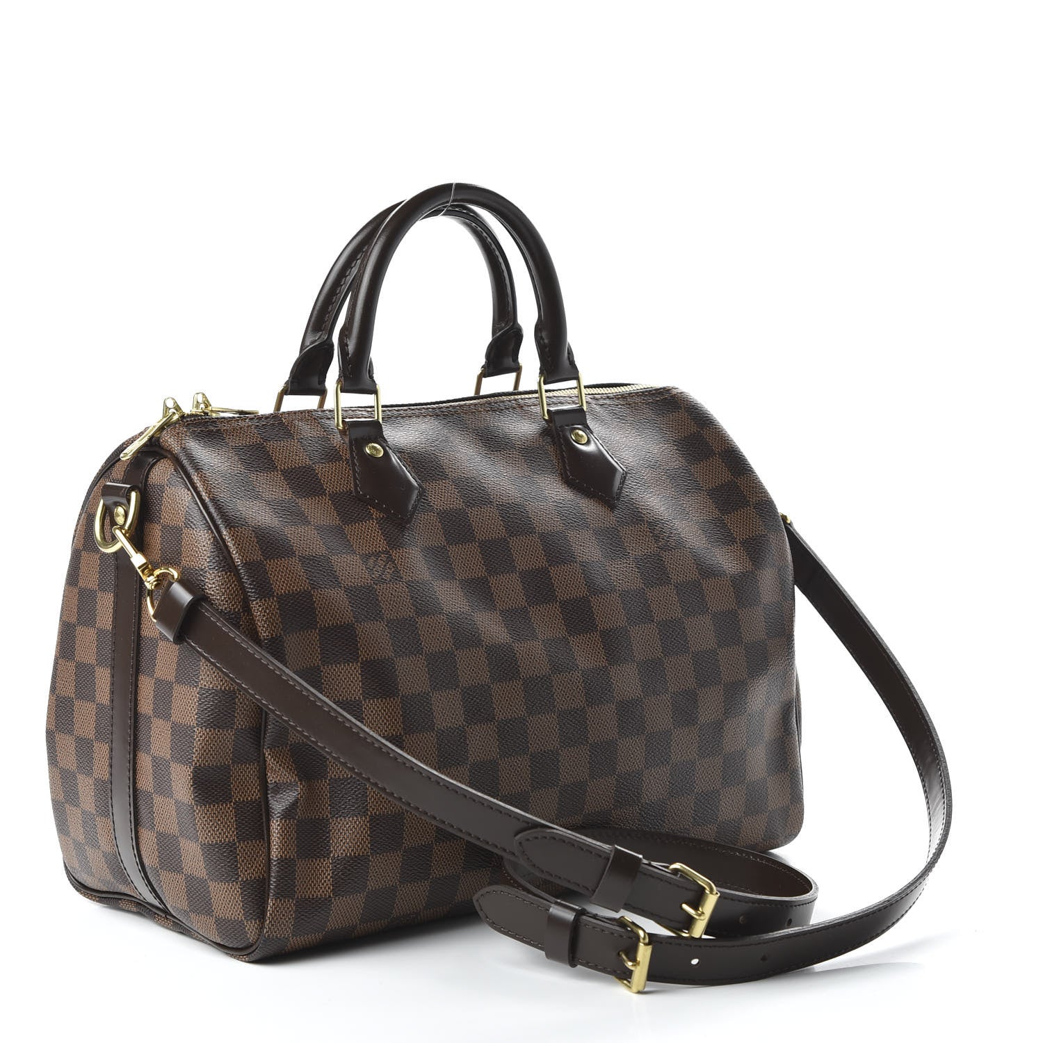 Louis Vuitton Damier Ebene Speedy Bandouliere 30 3 of 11