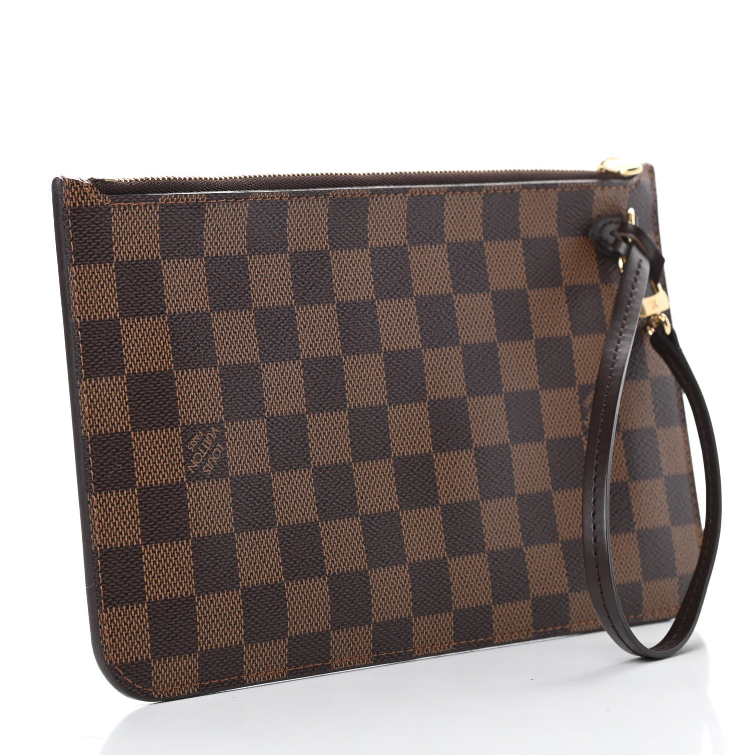 Louis Vuitton Damier Ebene Neverfull MM GM Pochette 3 of 9