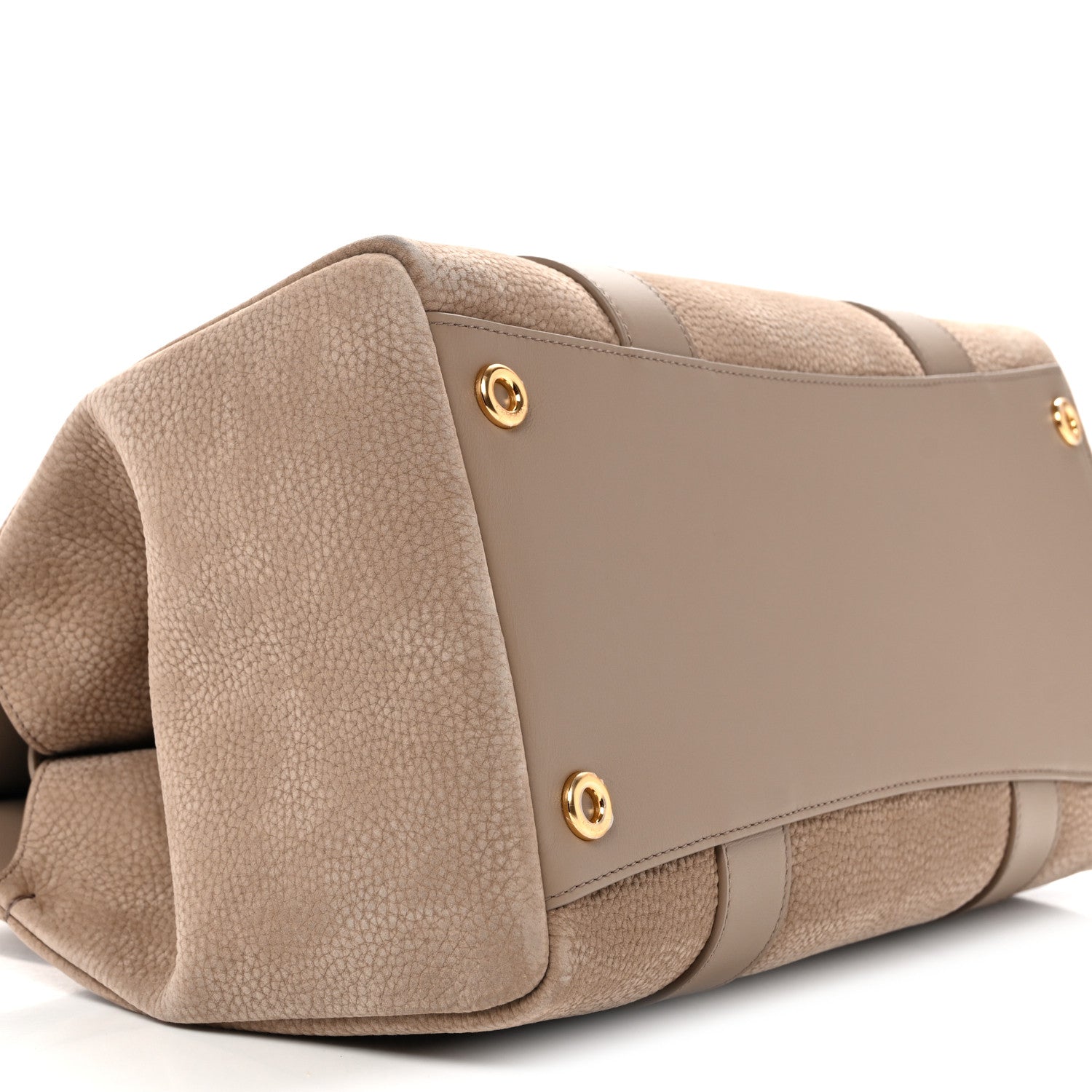 Loro Piana Grained Nubuck L32 Loom Bag Fossil 9 of 13