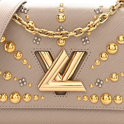 Louis Vuitton Epi Studded Sol Twist Shoulder Bag MM Galet 8 of 11