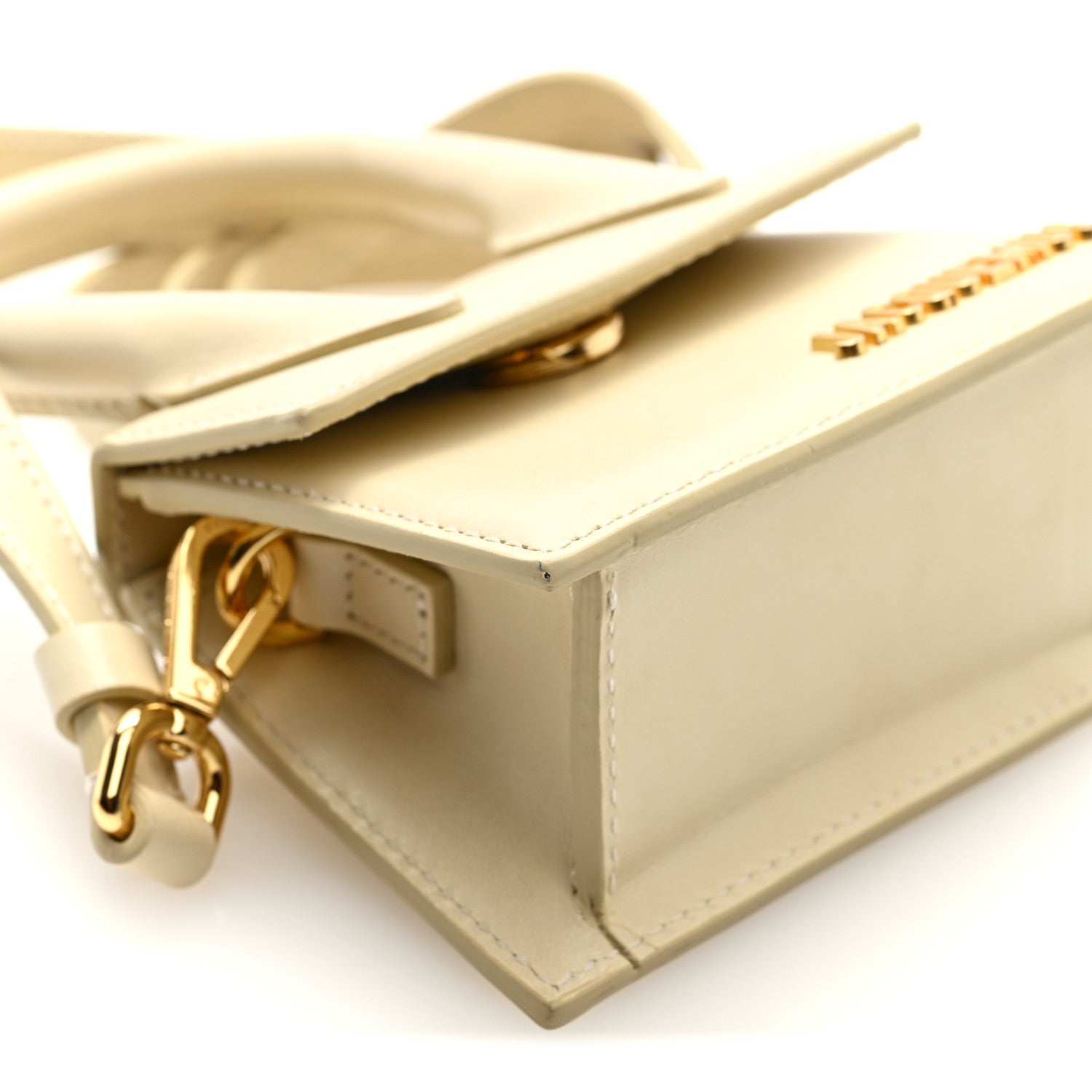 Jacquemus Smooth Calfskin Le Chiquito Ivory 8 of 9