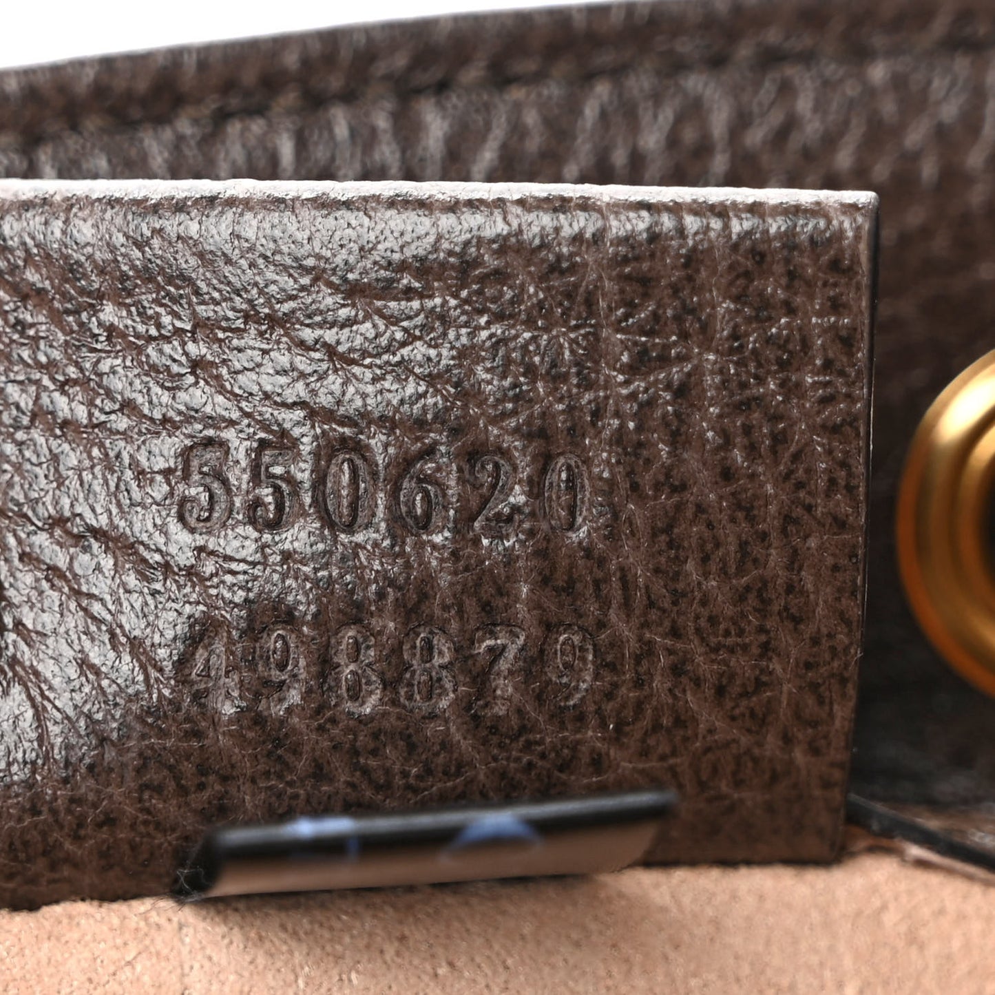 GG Supreme Monogram Web Mini Ophidia Bucket Bag Brown