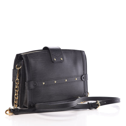 Louis Vuitton Epi Trunk Clutch Black 3 of 9
