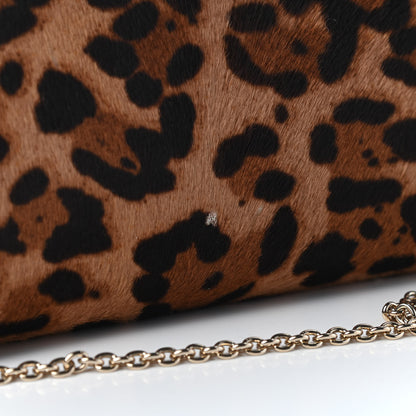 Christian Louboutin Pony Hair Leopard Print Riviera Clutch 9 of 9