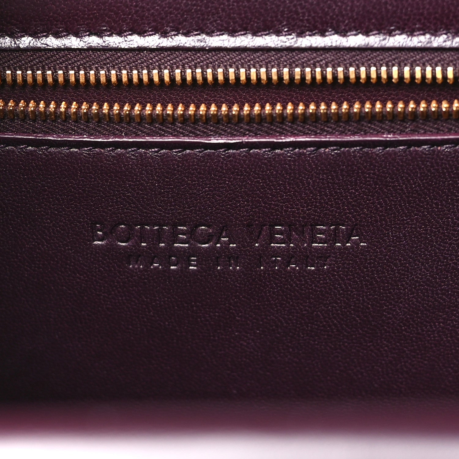 Bottega Veneta Box Calfskin Nappa Clip Bag Grape 6 of 10