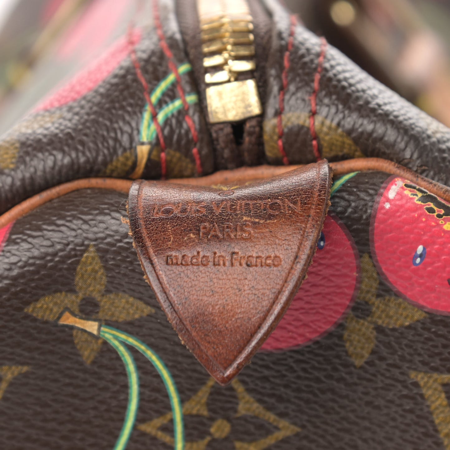 Monogram Cerises Keepall 45
