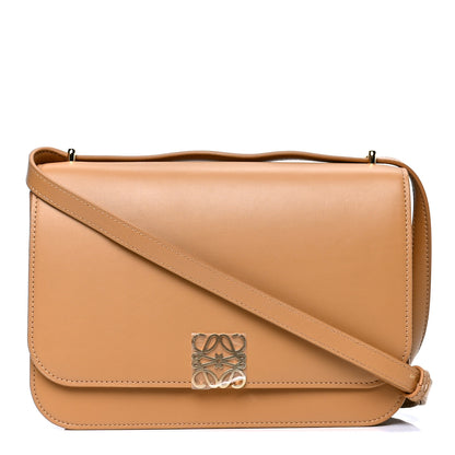 Loewe Silk Calfskin Goya Bag Tan 1 of 4