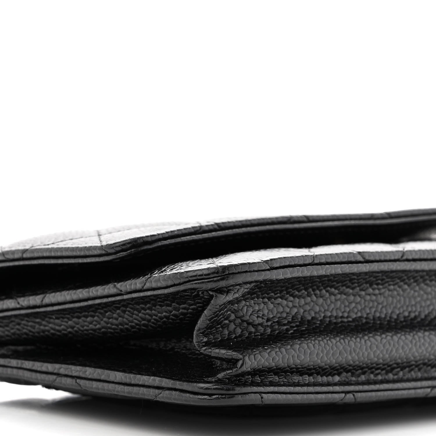 Chanel Caviar Quilted Wallet on Chain WOC Black 10 of 13