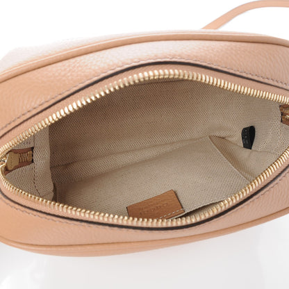 Gucci Pebbled Calfskin Small Soho Disco Bag Rose Beige 5 of 8