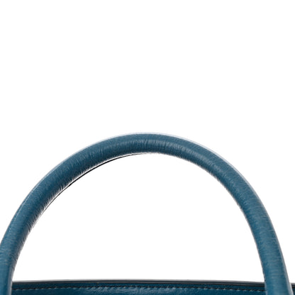 Miu Miu Vitello Shine Top Handle Satchel Oceano 12 of 12