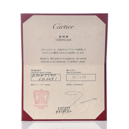 Cartier 18K White Gold Black Ceramic Diamond Trinity Pendant Necklace 7 of 7