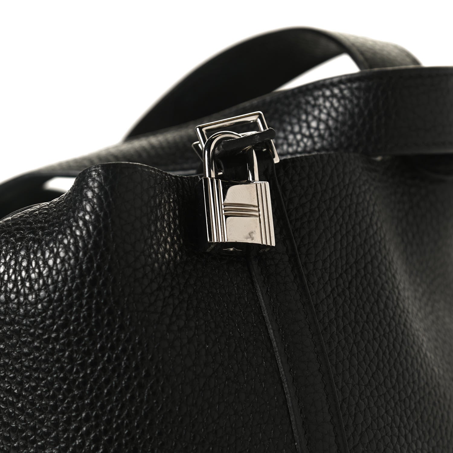 Hermes Taurillon Clemence Picotin Lock 22 MM Black 12 of 14