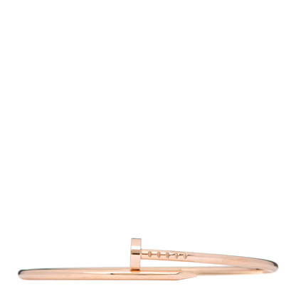 Cartier 18K Pink Gold Small Juste Un Clou Bracelet 17 1 of 4