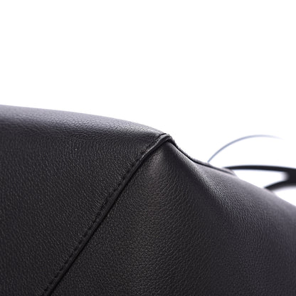 Louis Vuitton Calfskin Lockme Cabas Black 10 of 11