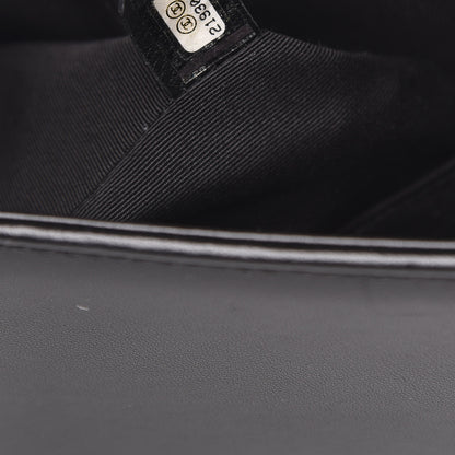 Chanel Lambskin Quilted New Medium Boy Flap Black 8 of 13