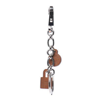 Hermes Barenia Breloque Olga Amulette Key Ring Fauve 1 of 3