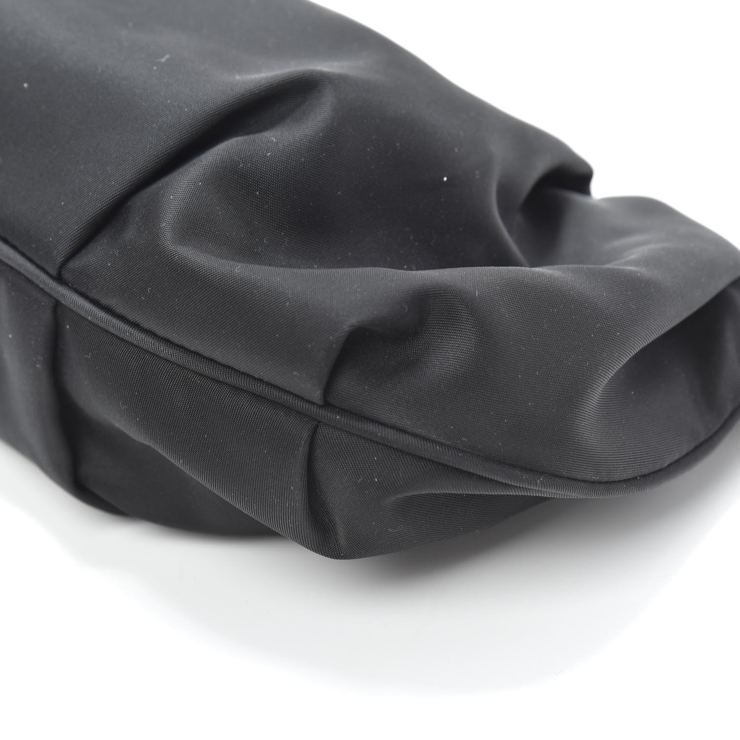 Prada Tessuto Nylon Bow Wristlet Black 8 of 8