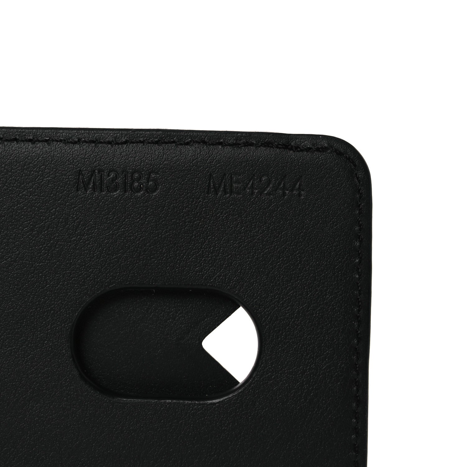 Louis Vuitton Monogram Macassar Magnetic Card Holder Black 6 of 8