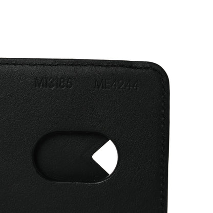 Louis Vuitton Monogram Macassar Magnetic Card Holder Black 6 of 8