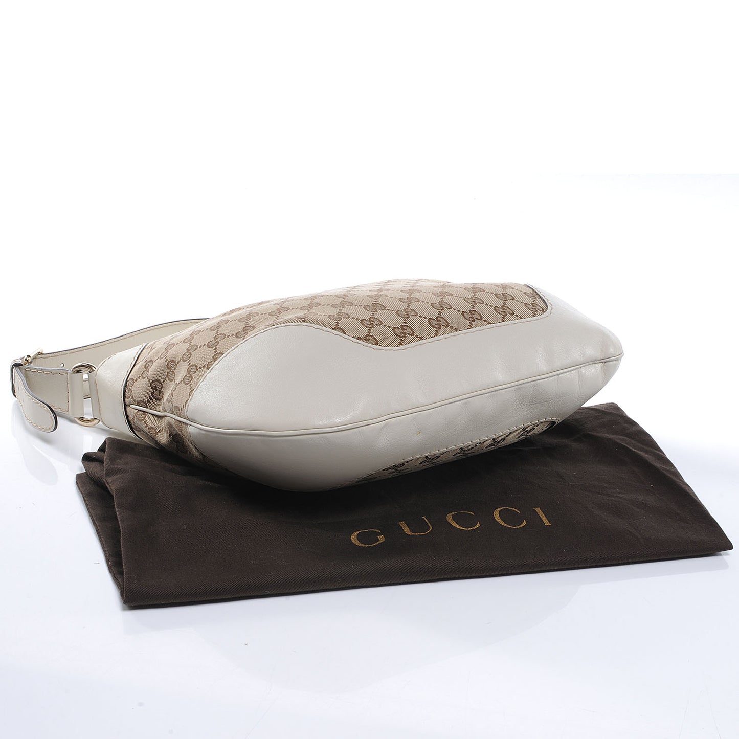 Monogram Charlotte Hobo Off White