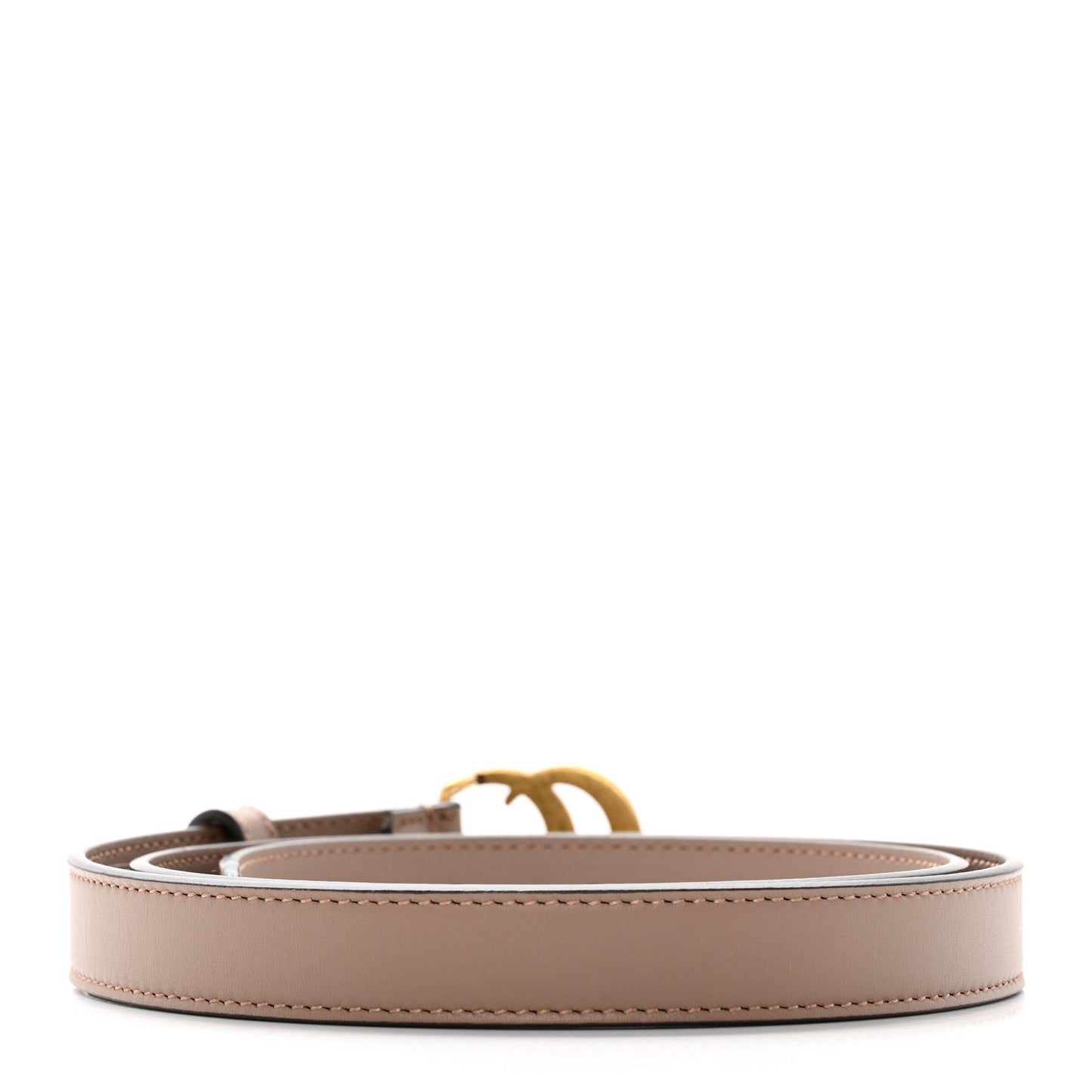 Calfskin Double G 20mm Belt 85 34 Porcelain Rose