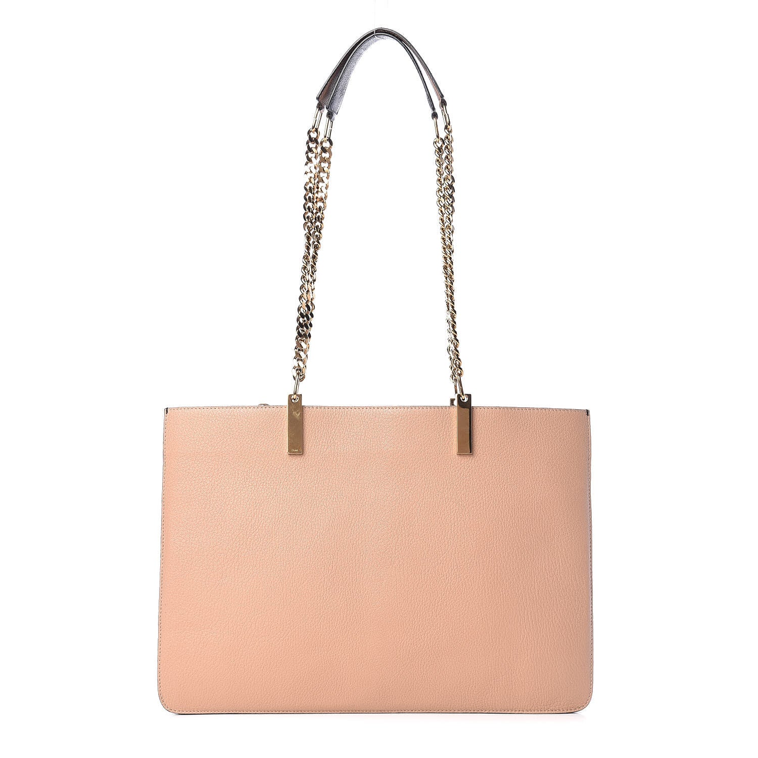 Chloe Calfskin Carey Tote Wet Sand 1 of 13