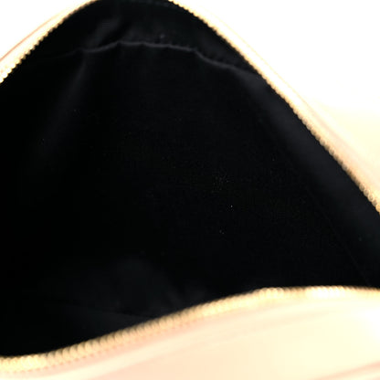 Saint Laurent Calfskin Matelasse Monogram Lou Camera Bag Dark Beige 9 of 12