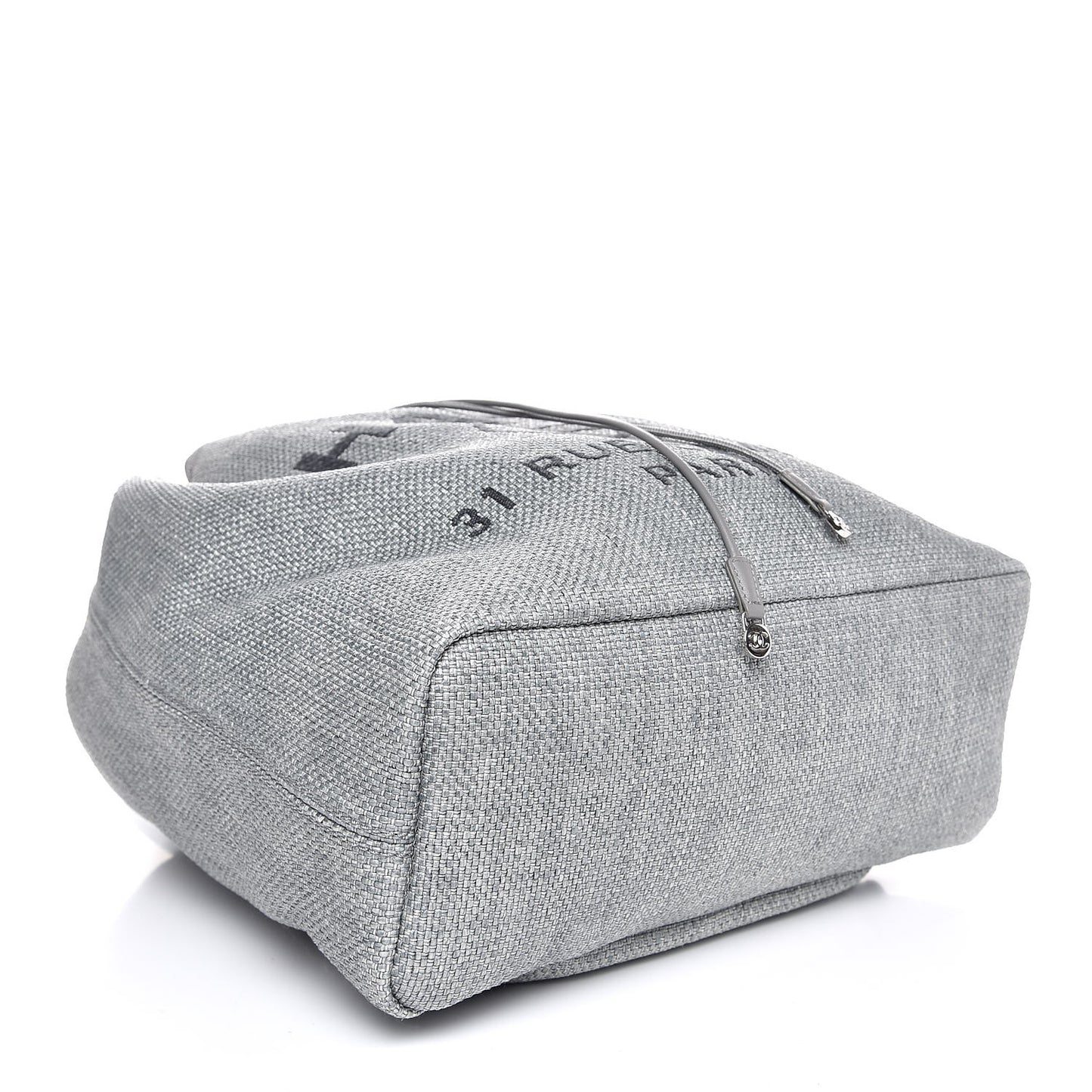 Canvas Large Deauville Backpack Grey