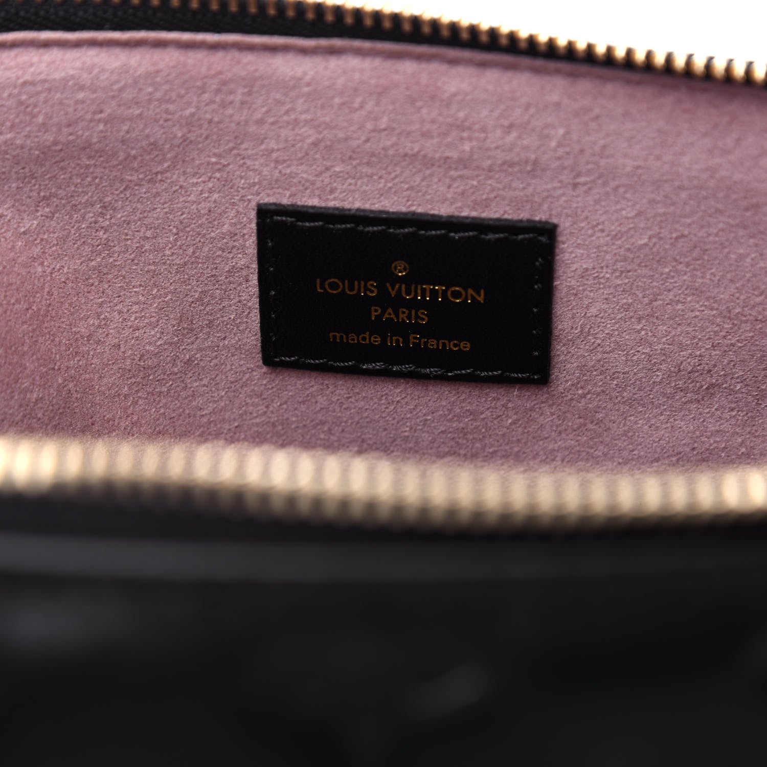 Louis Vuitton Lambskin Embossed Monogram Coussin PM Black 8 of 12