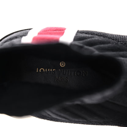 Louis Vuitton Stretch Fabric Aftergame Sneaker Boots 38 Black 7 of 11
