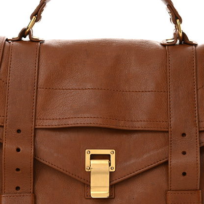 Proenza Schouler Lambskin Medium PS1 Satchel Saddle 8 of 14