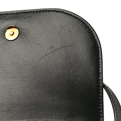 Balenciaga Grained Calfskin Logo Print Ville Day Bag XS Black 7 of 11