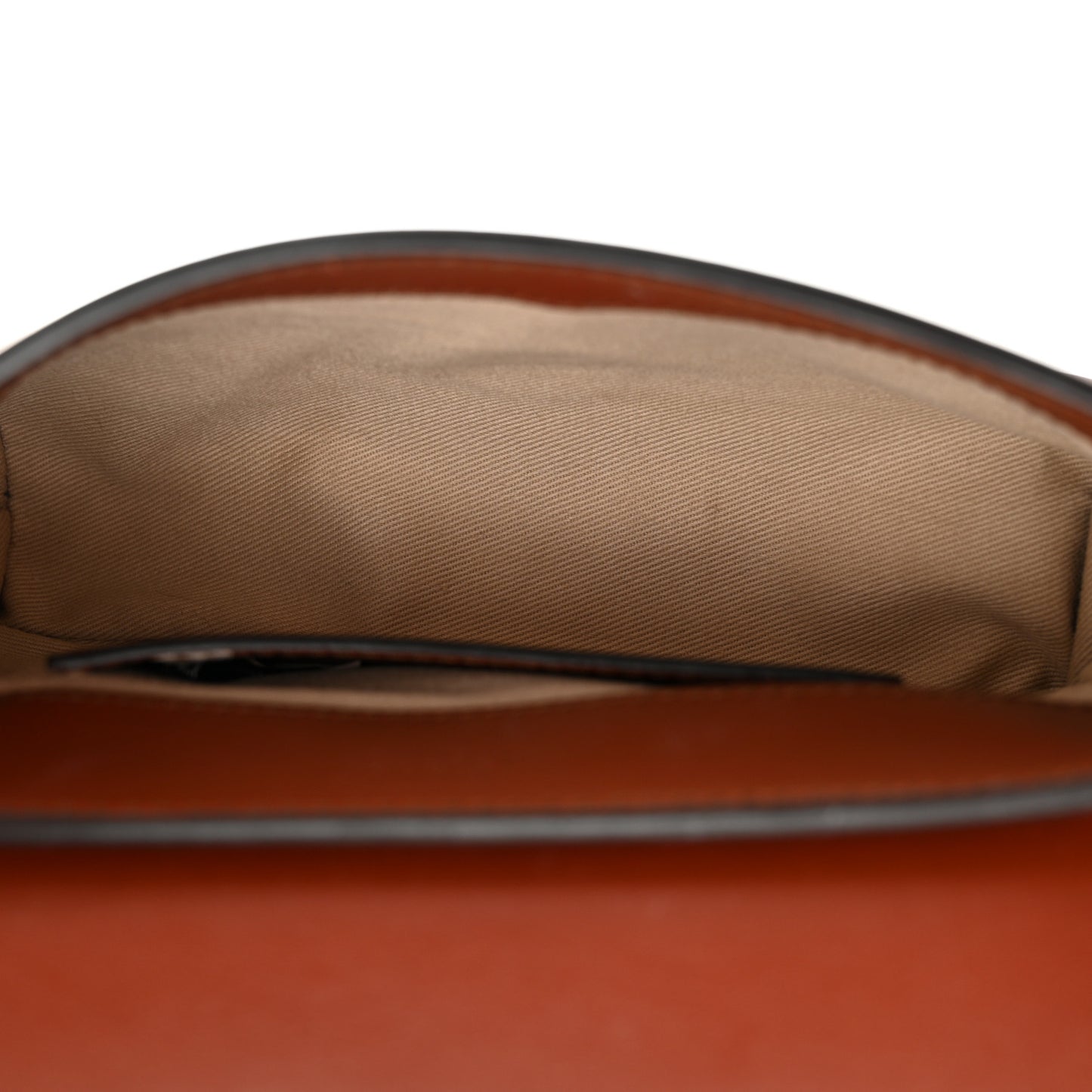 Calfskin Suede C Belt Bag Sepia Brown