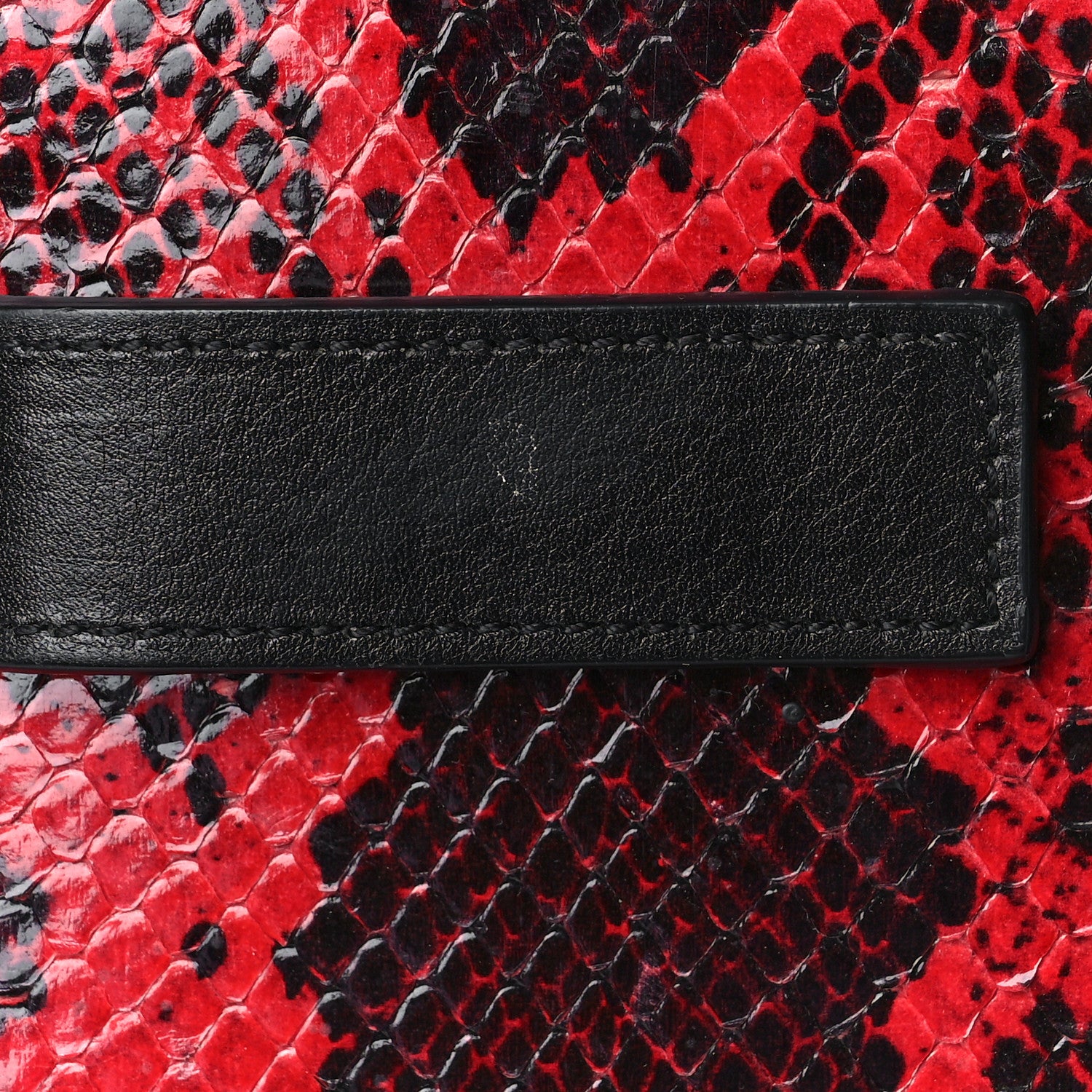 Saint Laurent Python Small Sac de Jour Tote Ruby 11 of 14