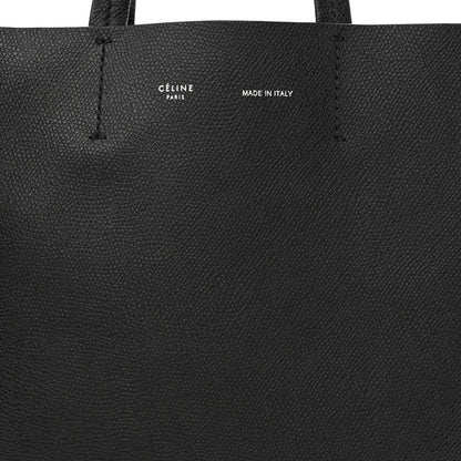 Celine Grained Calfskin Small Vertical Cabas Black 7 of 11