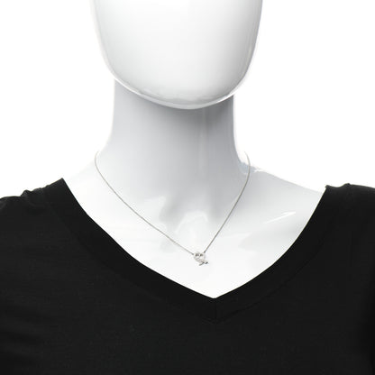Tiffany Platinum Diamond Paloma Picasso Loving Heart Pendant Necklace 2 of 5