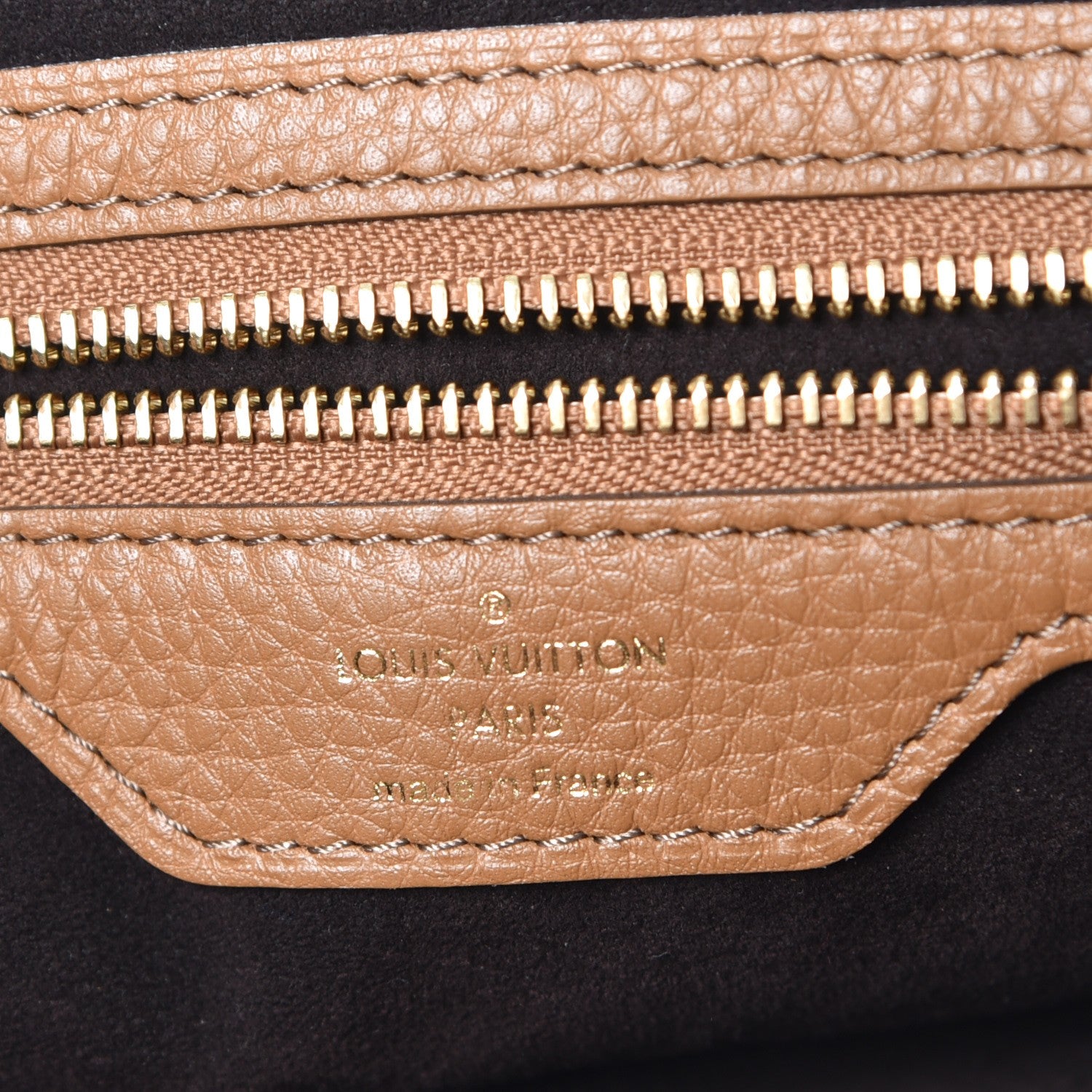 Louis Vuitton Mahina Selene PM Caramel 9 of 10