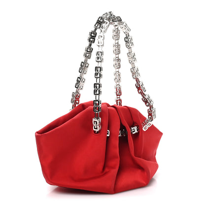 Givenchy Satin Mini Kenny Shoulder Bag Red 3 of 10