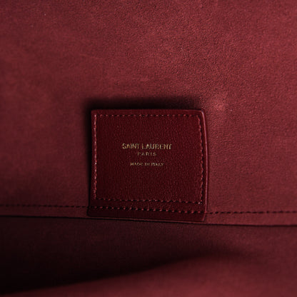 Saint Laurent Calfskin Large Shopping Tote Palissandre 8 of 9