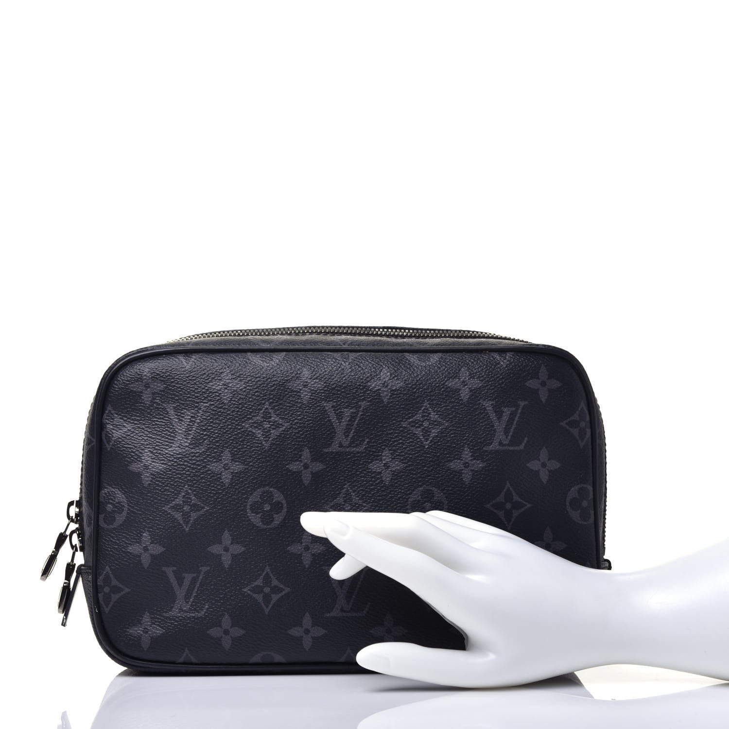 Louis Vuitton Monogram Eclipse Toilet Pouch GM 2 of 9