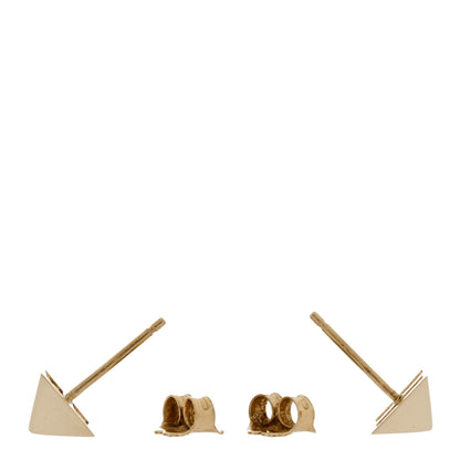 Anita Ko 14K Rose Gold Pyramid Stud Earrings 3 of 4