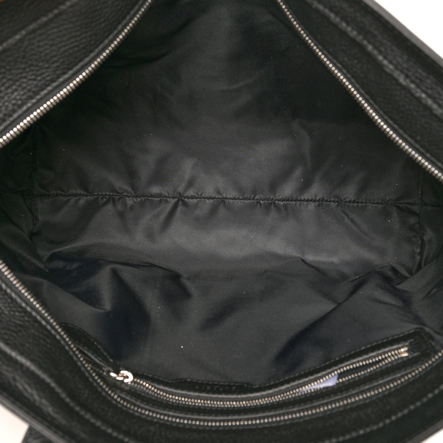 Calfskin Logo Embossed Medium Ardwell Tote Black