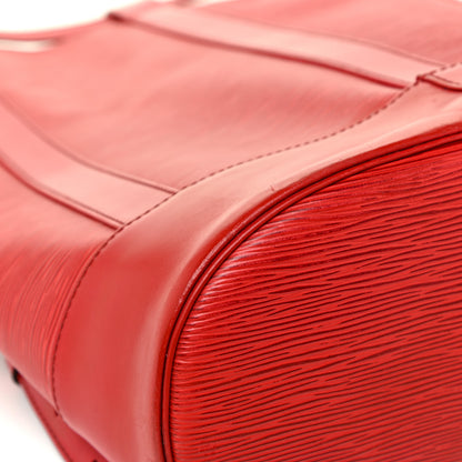 Louis Vuitton Epi Randonnee PM Castillan Red 16 of 26