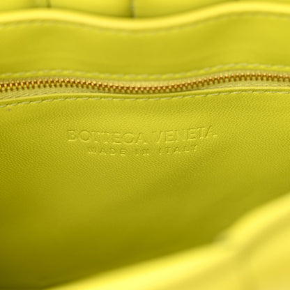 Bottega Veneta Lambskin Maxi Intreccio Padded Chain Cassette Crossbody Bag Kiwi 6 of 11