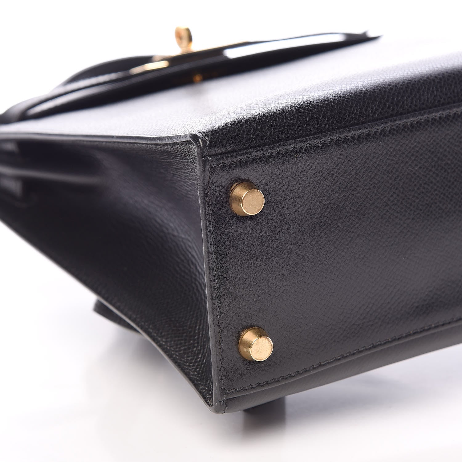 Hermes Courchevel Kelly Sellier Ado Backpack Black 6 of 10