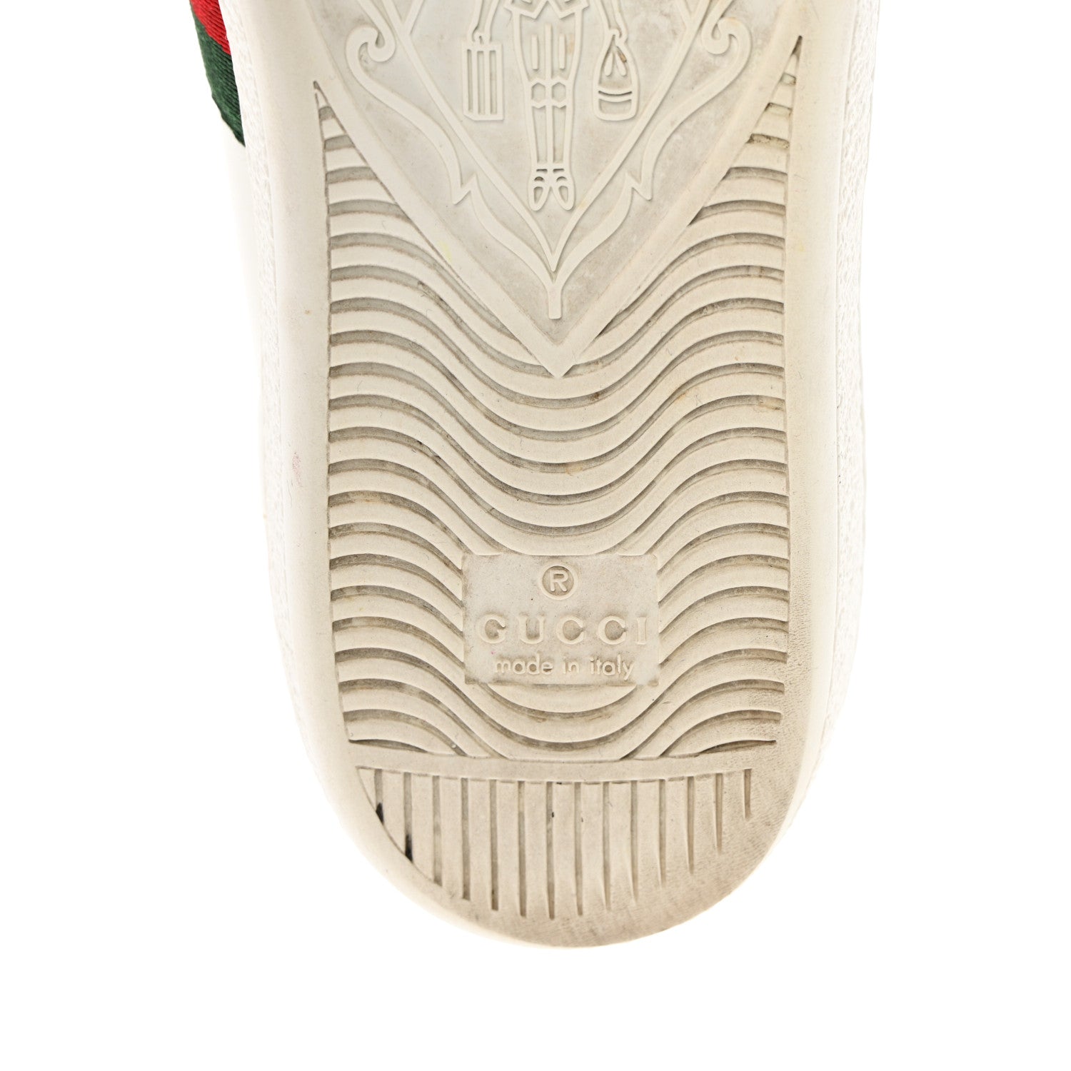 Gucci Calfskin Web Cherry Embroidered Womens Ace Sneakers 37 White 14 of 18