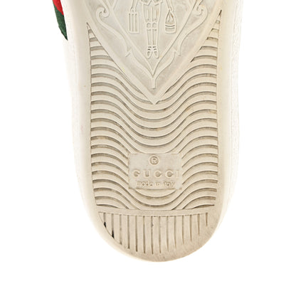 Gucci Calfskin Web Cherry Embroidered Womens Ace Sneakers 37 White 14 of 18