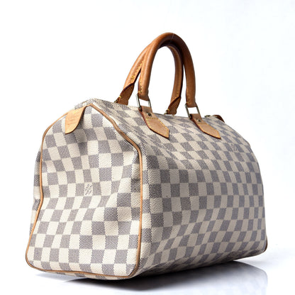 Louis Vuitton Damier Azur Speedy 30 2 of 5