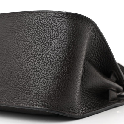 Hermes Taurillon Clemence Jypsiere 28 Chocolate 10 of 10