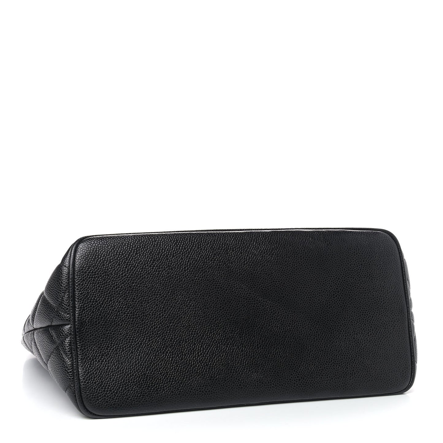 Caviar Quilted Medallion Tote Black